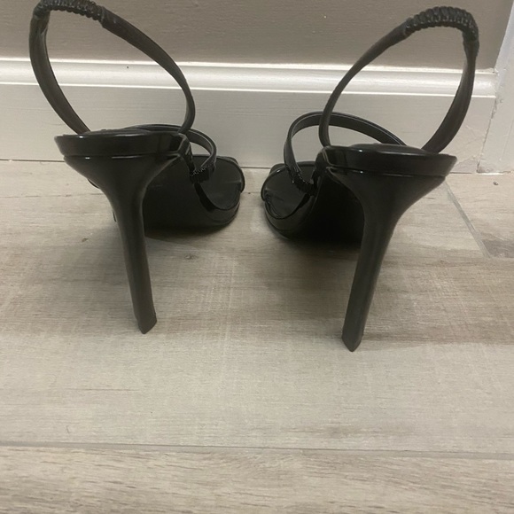 Steve Madden Shiny Black Shoes - Picture 2 of 3